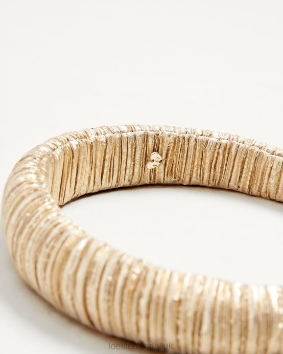 Accessories X82V138 Gold Women Loeffler Randall Marina Puffy Headband