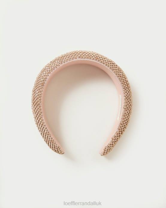Accessories X82V142 Light Peach Women Loeffler Randall Bellamy Diamante Headband
