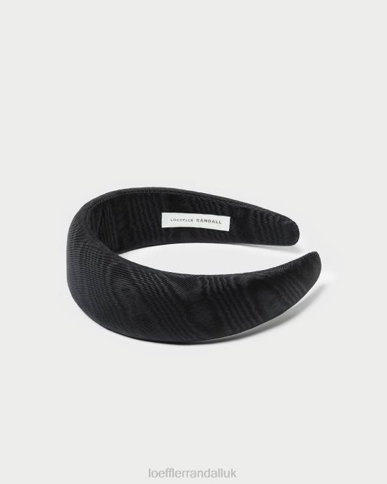 Accessories X82V148 Black Moire Women Loeffler Randall Bellamy Headband