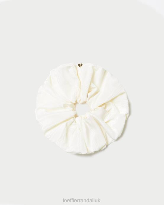 Accessories X82V150 Cream Women Loeffler Randall Astrid Oversized Scrunchie