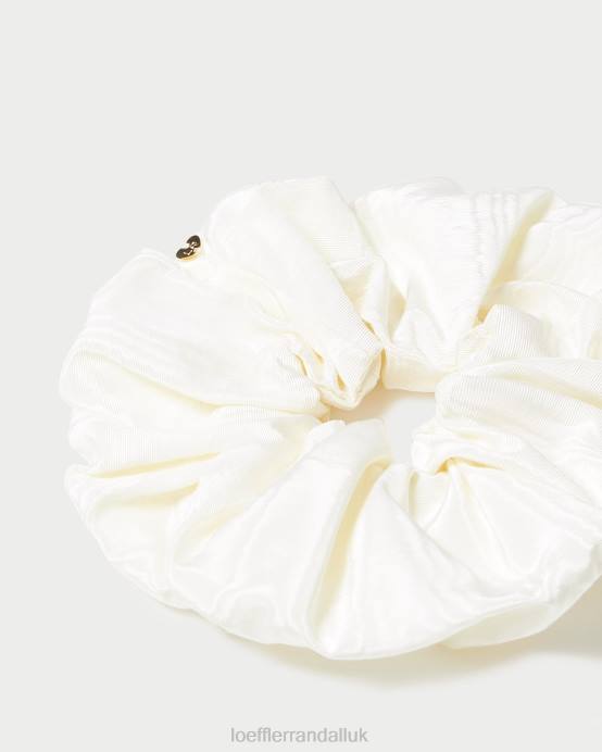 Accessories X82V150 Cream Women Loeffler Randall Astrid Oversized Scrunchie