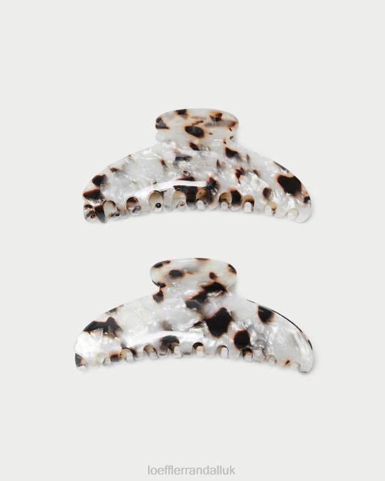 Accessories X82V151 Pearl Tortoise Women Loeffler Randall Koda shell Hair Claw