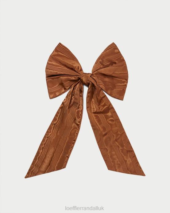 Accessories X82V154 Nutmeg Women Loeffler Randall Cherie Oversized Hair Bow