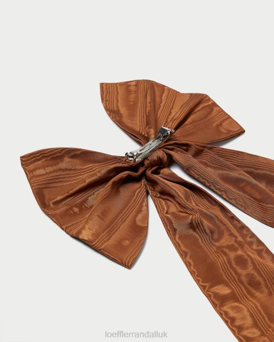 Accessories X82V154 Nutmeg Women Loeffler Randall Cherie Oversized Hair Bow