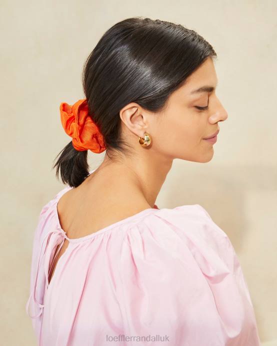 Accessories X82V156 Tangerine Women Loeffler Randall Astrid Oversized Scrunchie