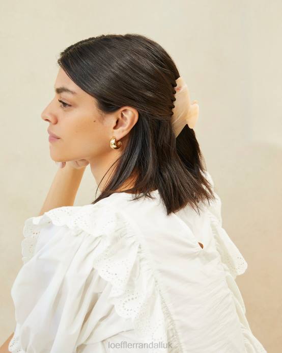 Accessories X82V157 Beige Marble Women Loeffler Randall Koda Hair Claw