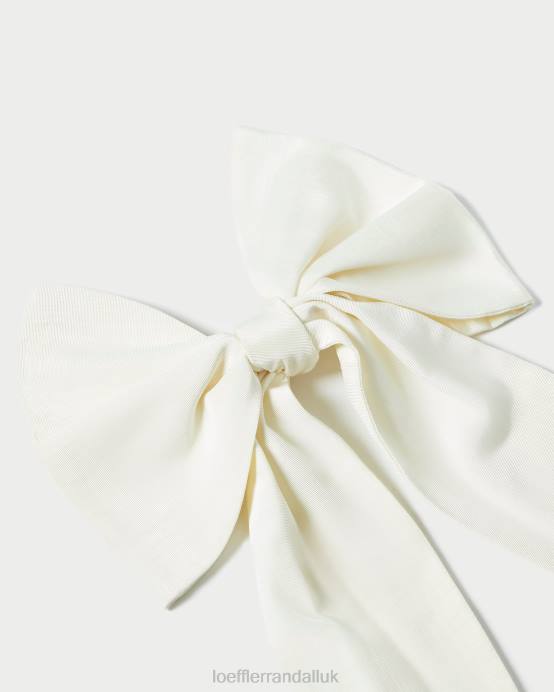 Accessories X82V160 Cream Women Loeffler Randall Cherie Oversized Hair Bow