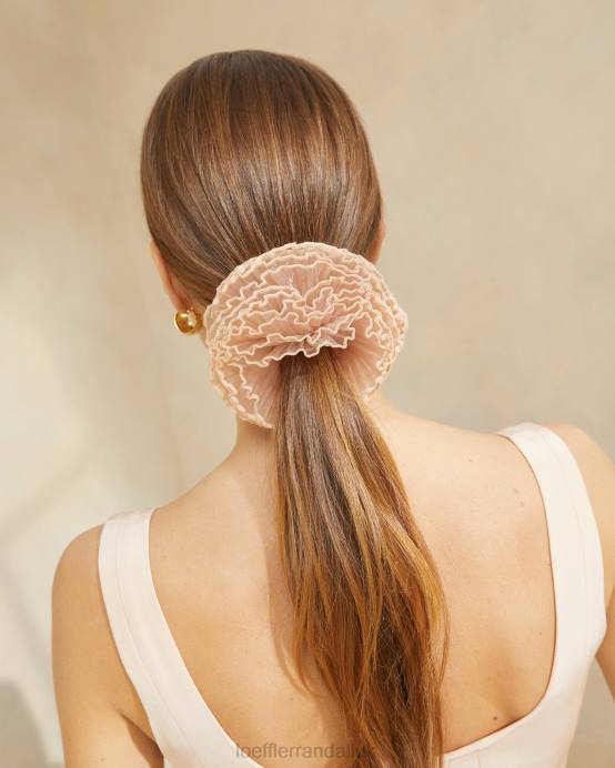 Accessories X82V167 Beauty Women Loeffler Randall Emmy Pleated Layer Scrunchie