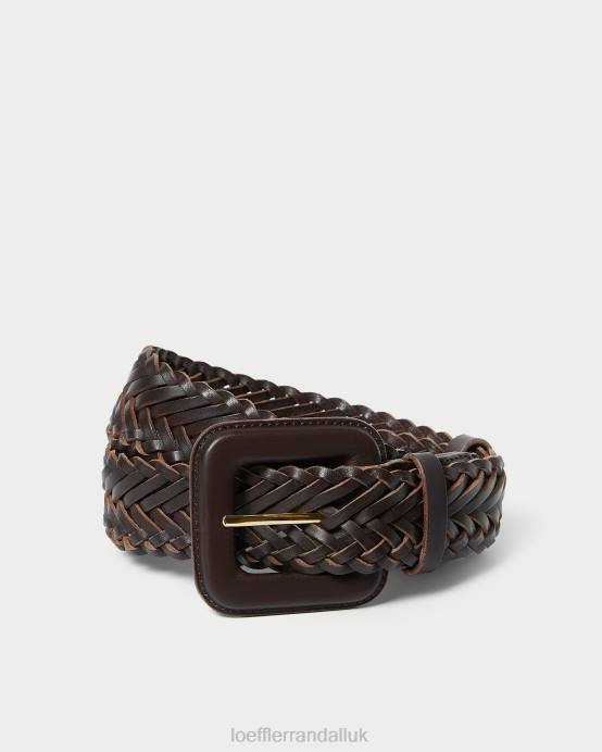 Accessories X82V168 Chocolate Women Loeffler Randall Oliver Thin Belt