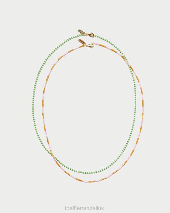 Accessories X82V408 Bright Multi Women Loeffler Randall Soo Beaded Necklace Set
