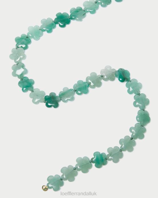 Accessories X82V412 Sage Women Loeffler Randall Mina Floral Beaded Necklace