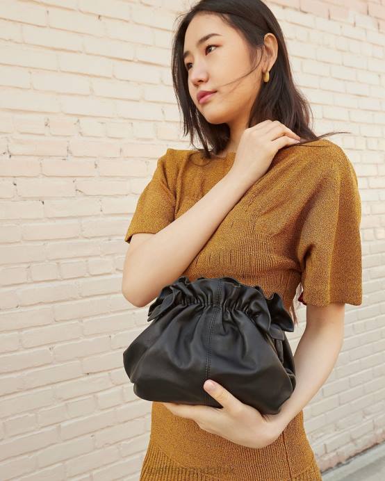 Bags X82V336 Black Nappa Women Loeffler Randall Willa Mini Pouch
