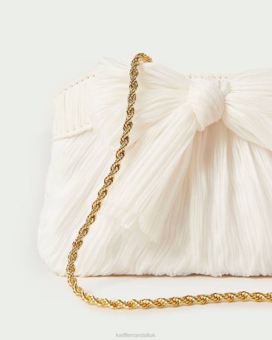Bags X82V340 Pearl Women Loeffler Randall Rochelle Mini Bow Clutch