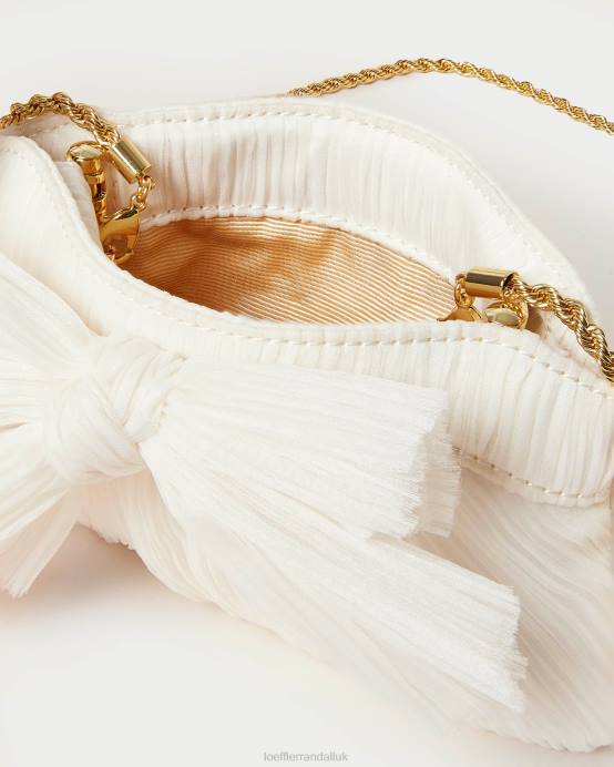Bags X82V340 Pearl Women Loeffler Randall Rochelle Mini Bow Clutch