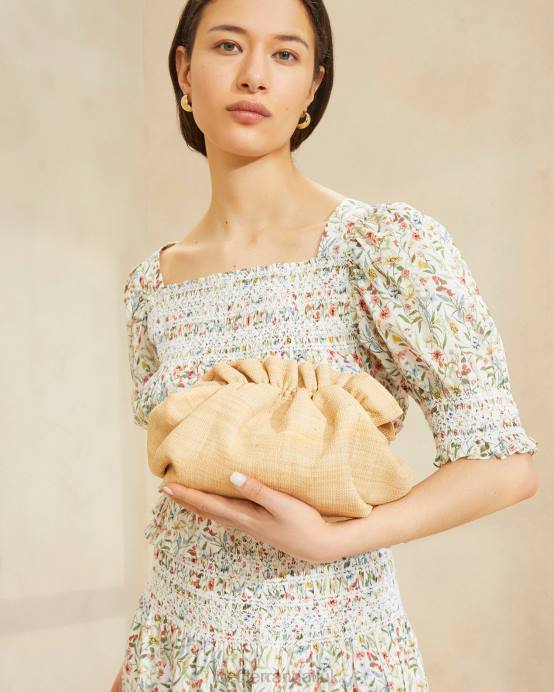 Bags X82V345 Natural Women Loeffler Randall Willa Mini Pouch
