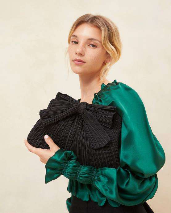 Bags X82V350 Black Women Loeffler Randall Rayne Bow Clutch