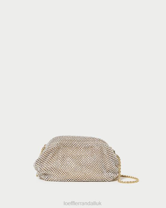 Bags X82V356 Gold Women Loeffler Randall Doris Diamante Mini Pouch