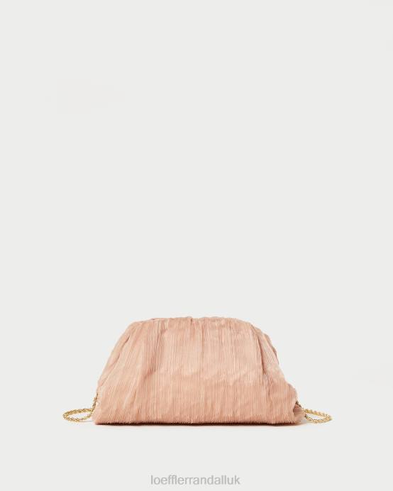 Bags X82V358 Beauty Women Loeffler Randall Bailey Pleated Dome Clutch