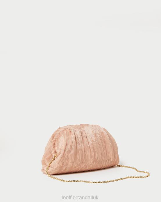 Bags X82V358 Beauty Women Loeffler Randall Bailey Pleated Dome Clutch