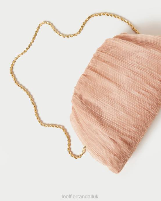 Bags X82V358 Beauty Women Loeffler Randall Bailey Pleated Dome Clutch