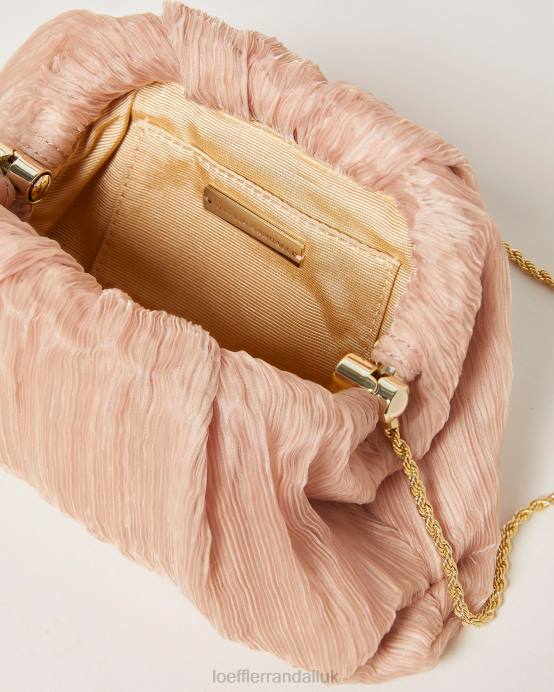 Bags X82V358 Beauty Women Loeffler Randall Bailey Pleated Dome Clutch