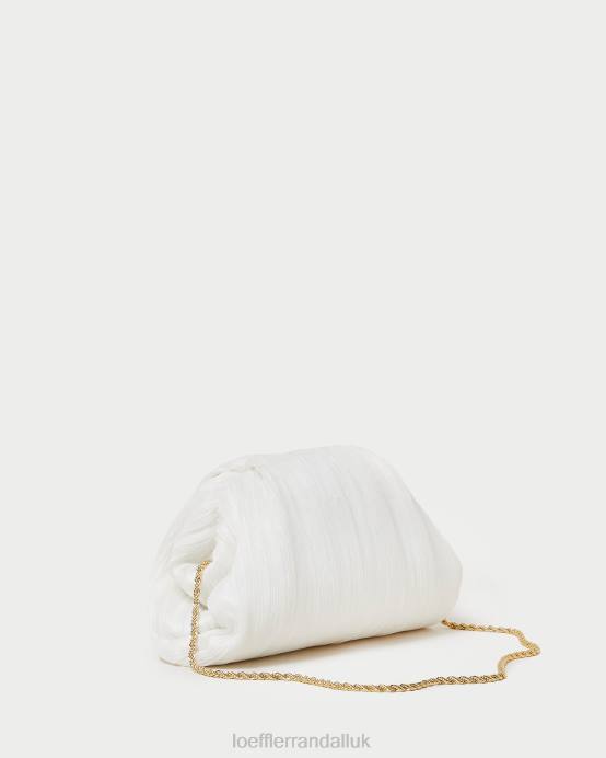 Bags X82V360 Pearl Women Loeffler Randall Bailey Pleated Dome Clutch