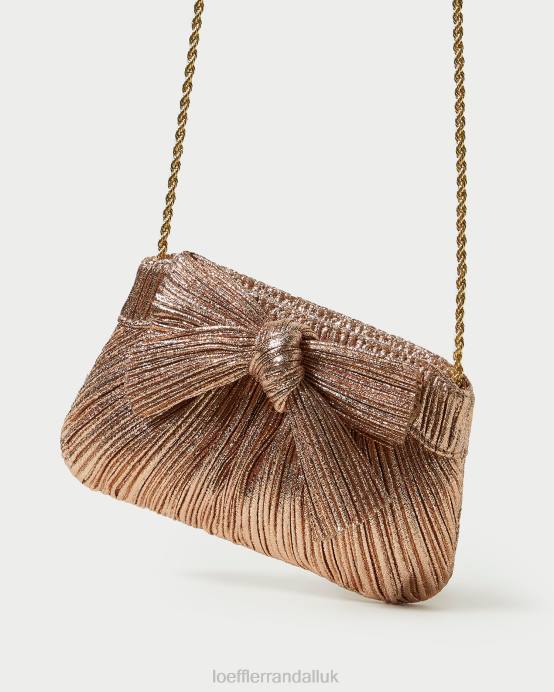 Bags X82V364 Dune Women Loeffler Randall Rochelle Mini Bow Clutch