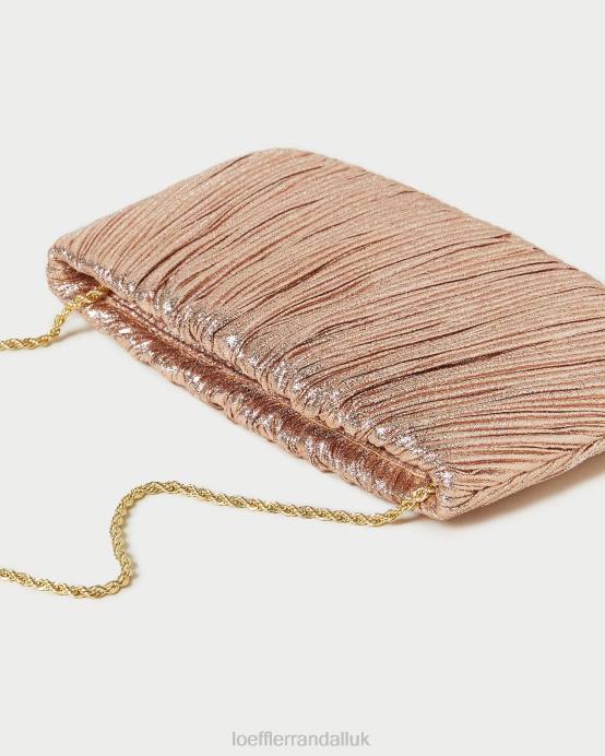 Bags X82V366 Dune Women Loeffler Randall Brit Flat Pleated Clutch