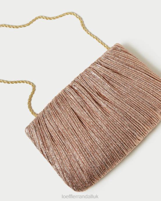 Bags X82V366 Dune Women Loeffler Randall Brit Flat Pleated Clutch