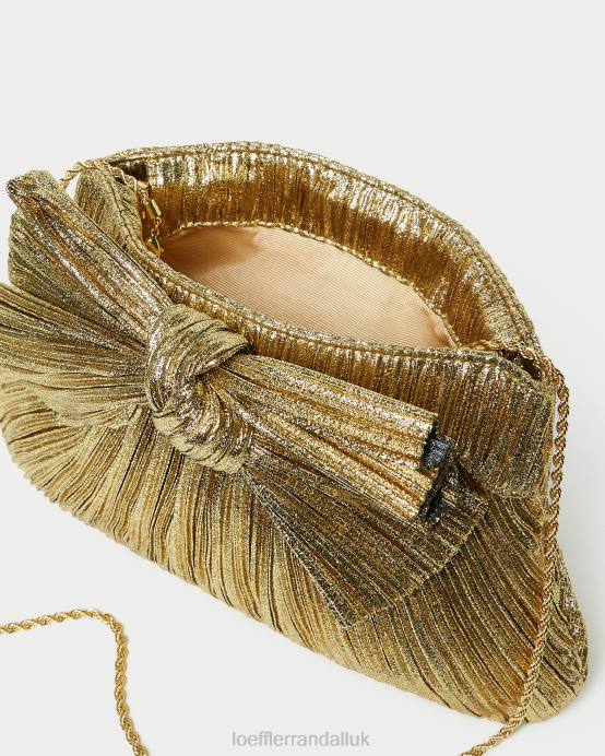 Bags X82V384 Oro Women Loeffler Randall Rayne Bow Clutch