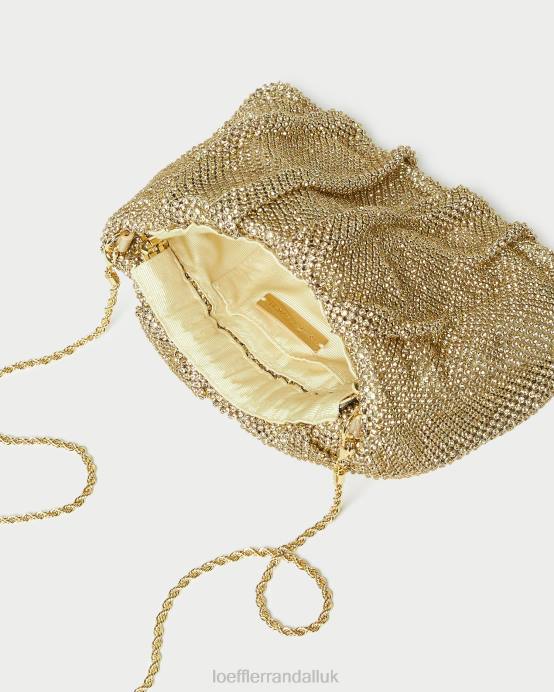 Bags X82V385 Hay Women Loeffler Randall Ember Diamante Gathered Clutch