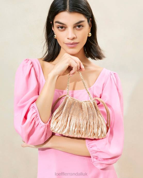 Bags X82V388 Dune Women Loeffler Randall Layne Pleated Pouch