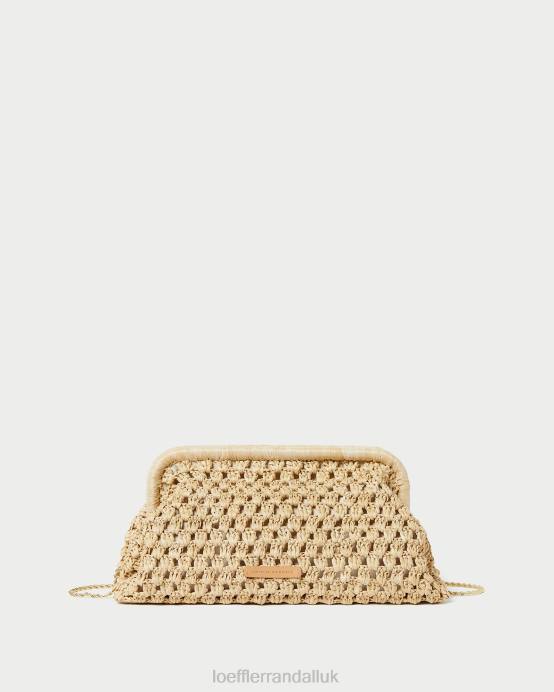 Bags X82V390 Natural Women Loeffler Randall Trudie Frame Clutch