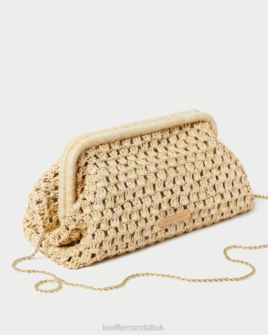 Bags X82V390 Natural Women Loeffler Randall Trudie Frame Clutch