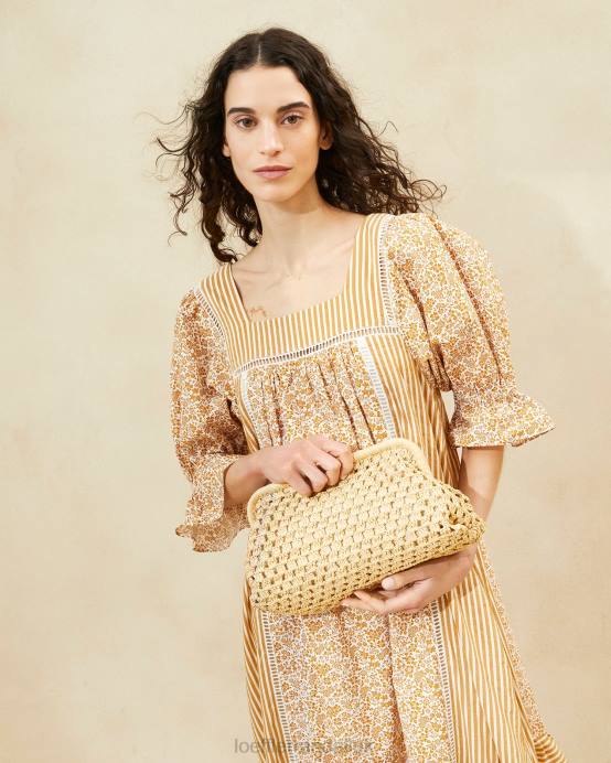 Bags X82V390 Natural Women Loeffler Randall Trudie Frame Clutch