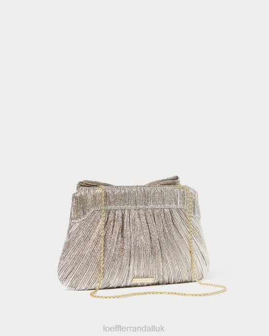 Bags X82V394 Champagne Women Loeffler Randall Rayne Bow Clutch