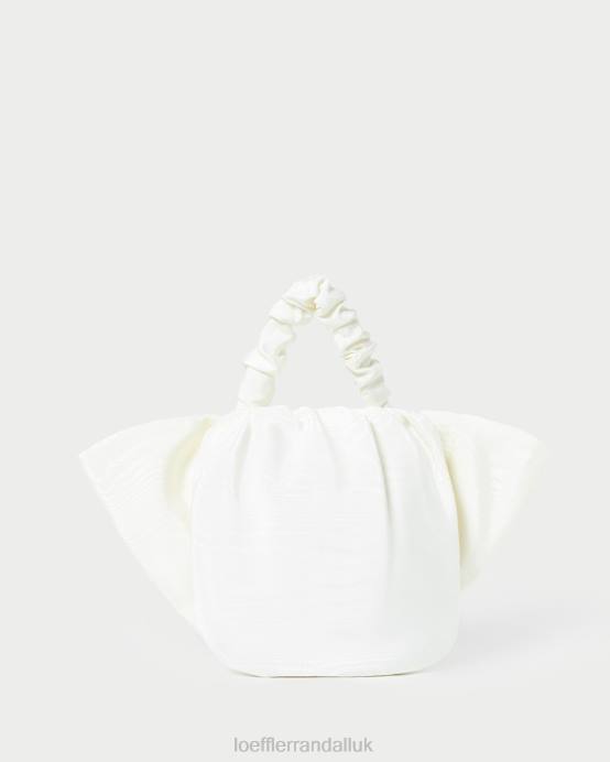 Bags X82V396 Cream Women Loeffler Randall Sierra Mini Bow Clutch