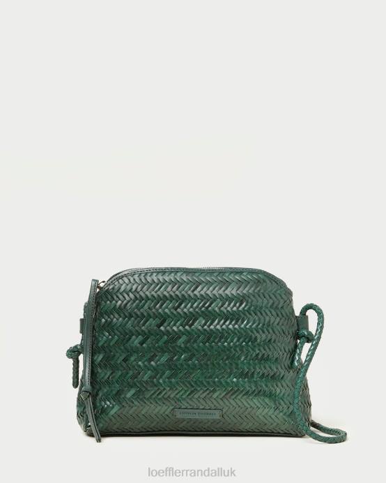Bags X82V326 Forest Women Loeffler Randall Mallory Woven Crossbody