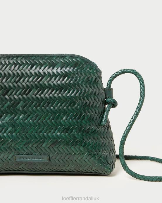Bags X82V326 Forest Women Loeffler Randall Mallory Woven Crossbody