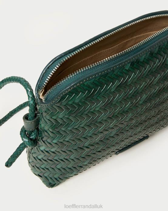 Bags X82V326 Forest Women Loeffler Randall Mallory Woven Crossbody