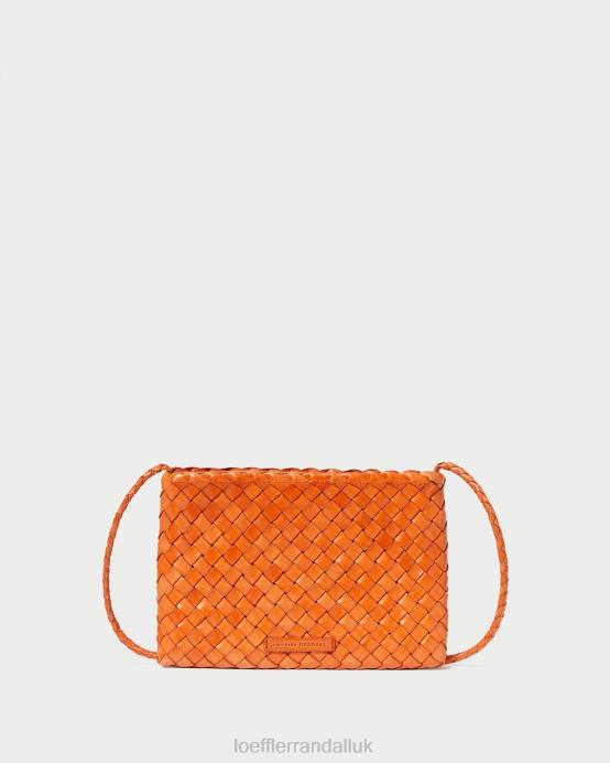 Bags X82V329 Tangerine Women Loeffler Randall Marison Woven Crossbody