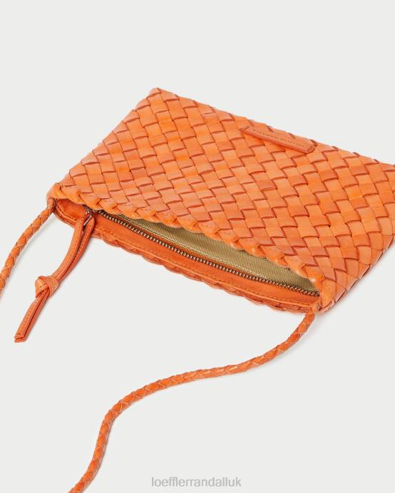 Bags X82V329 Tangerine Women Loeffler Randall Marison Woven Crossbody