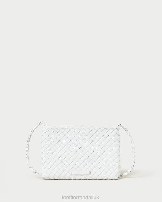 Bags X82V330 White Women Loeffler Randall Marison Woven Crossbody