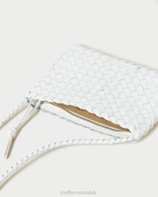 Bags X82V330 White Women Loeffler Randall Marison Woven Crossbody