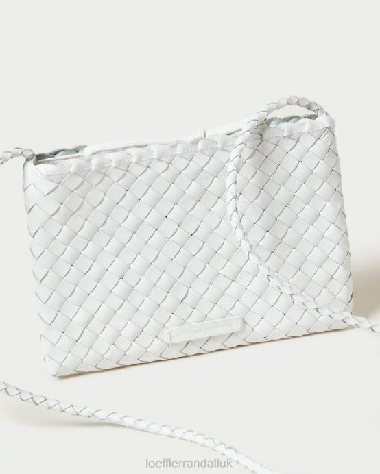 Bags X82V330 White Women Loeffler Randall Marison Woven Crossbody