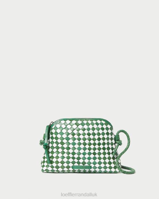 Bags X82V331 Bright Emerald/White Women Loeffler Randall Marybeth Mini Crossbody