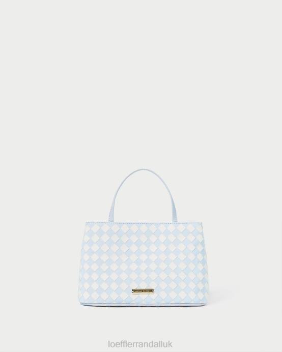 Bags X82V317 Light Blue/Cream Women Loeffler Randall Minnow Mini Tote