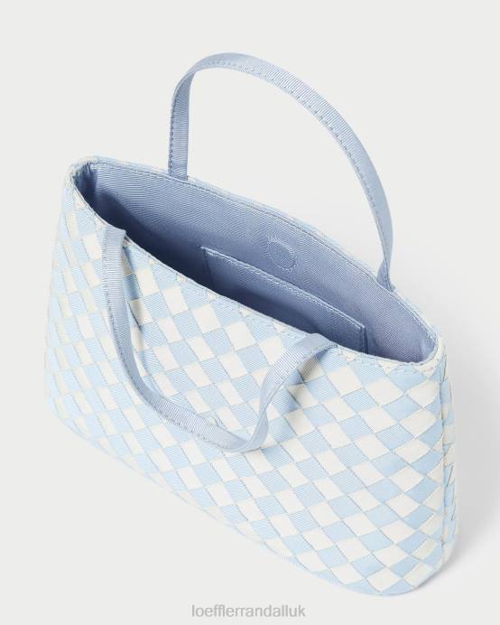 Bags X82V317 Light Blue/Cream Women Loeffler Randall Minnow Mini Tote