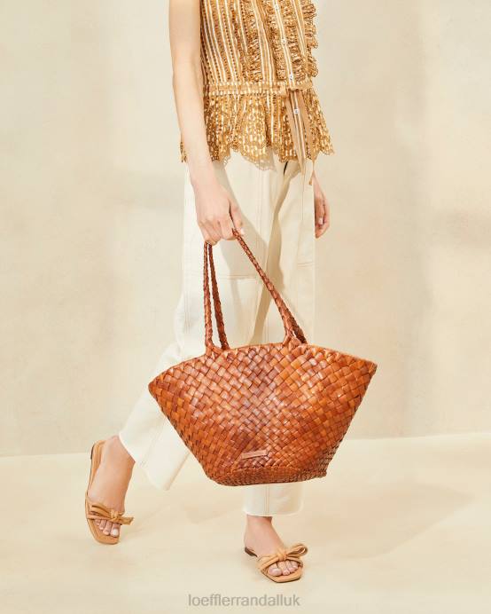 Bags X82V318 Timber Women Loeffler Randall Kai Woven Leather Tote