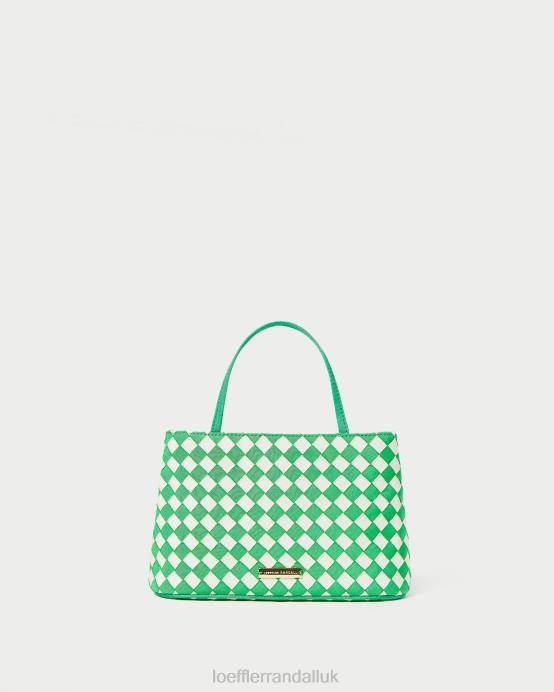 Bags X82V320 Green/Cream Women Loeffler Randall Minnow Mini Tote